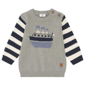 Organic HCPilou striktrøje (2 år/92 cm) - Hust & Claire