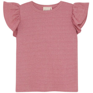 Organic Glitter rib t-shirt (3 år/98 cm) - Minymo
