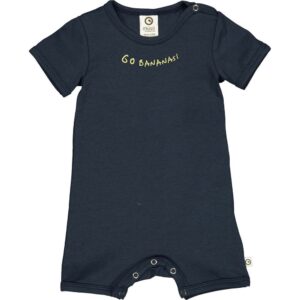 Organic Banana sommerdragt (9 mdr/74 cm) - Müsli by Green Cotton