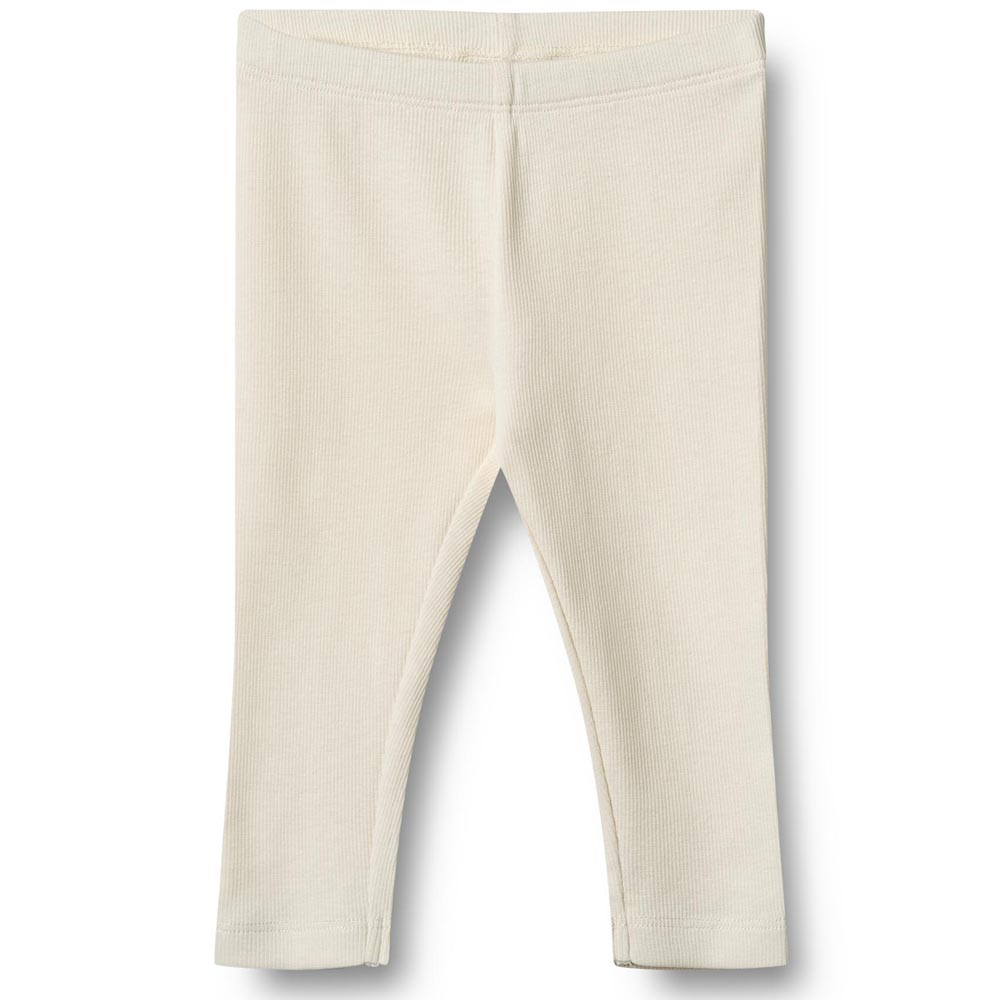 Organic Jules rib leggings (6 mdr/68 cm) - Wheat