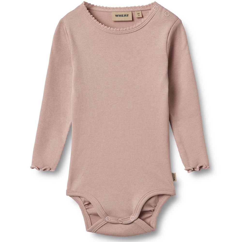 Organic Regitze rib body (6 mdr/68 cm) - Wheat