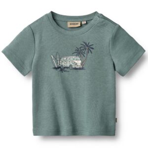 Organic Valdemar t-shirt (18 mdr/86 cm) - Wheat