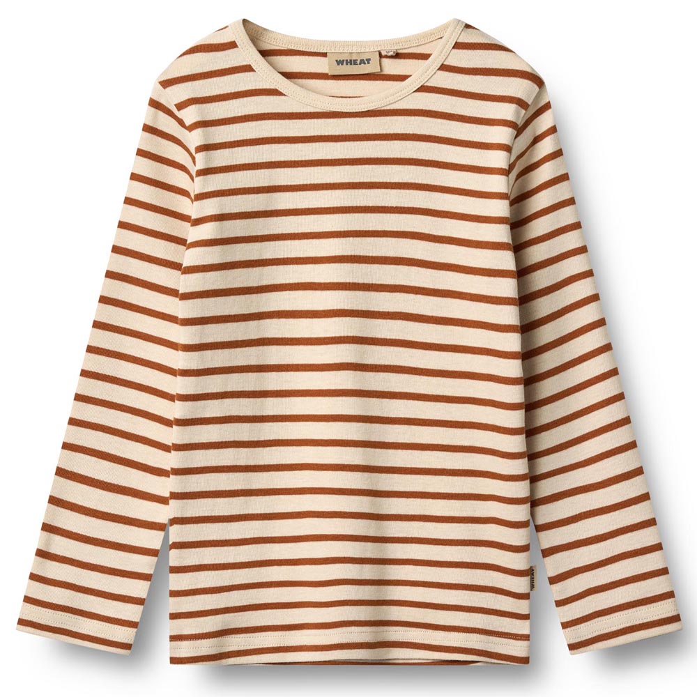 Organic Stig bluse (2 år/92 cm) - Wheat