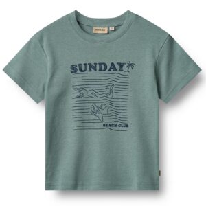 Organic Seb t-shirt (2 år/92 cm) - Wheat
