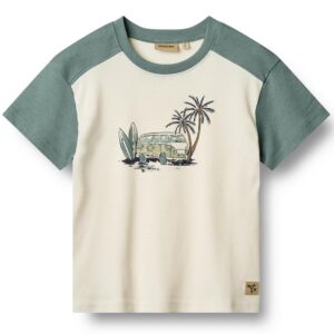 Organic Hector t-shirt (4 år/104 cm) - Wheat