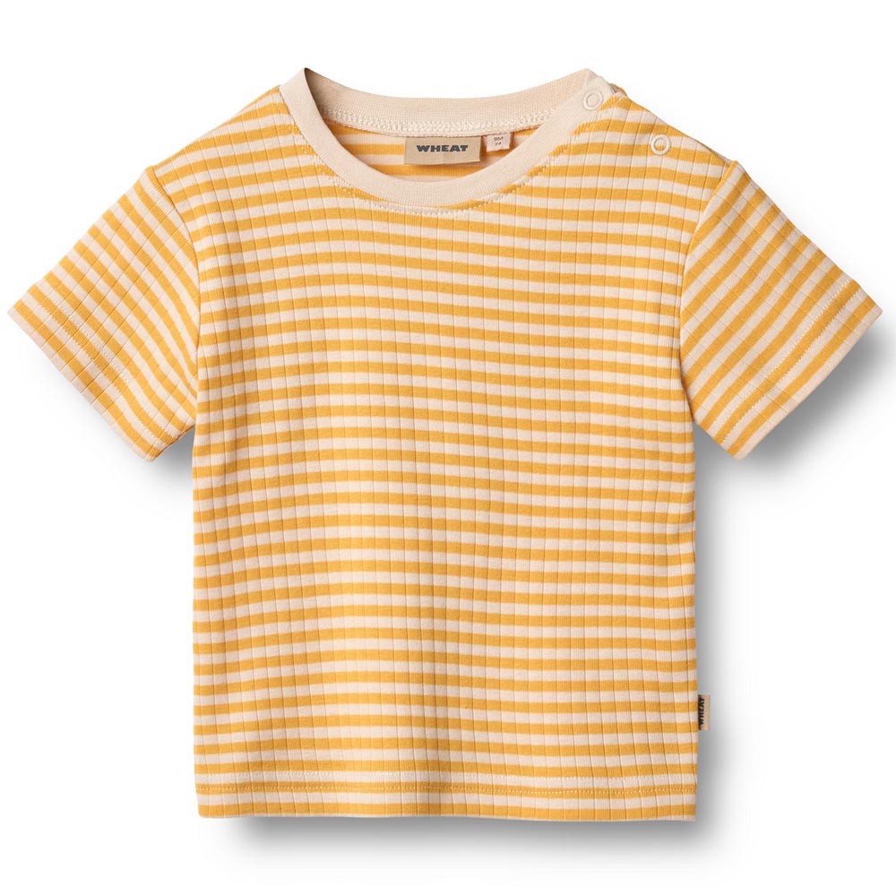 Organic Fabian t-shirt (18 mdr/86 cm) - Wheat