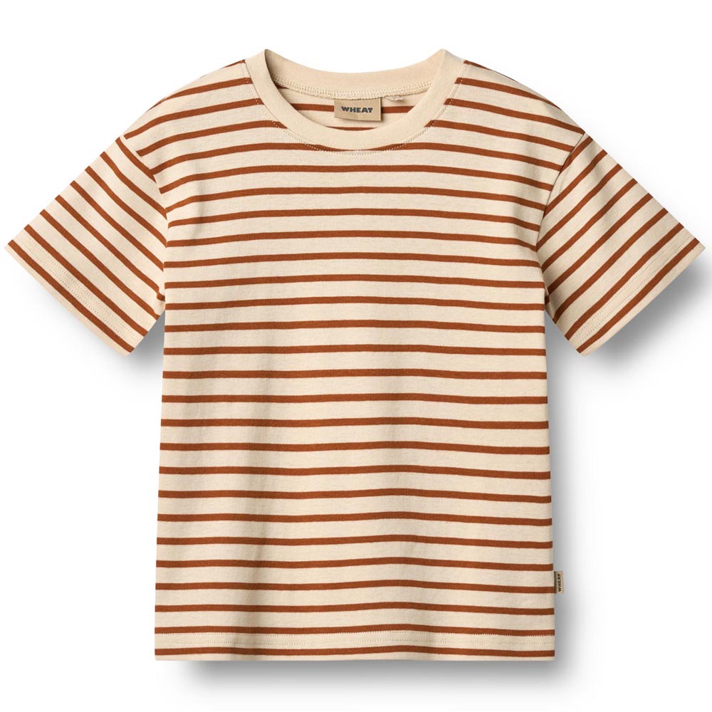 Organic Fabian t-shirt (2 år/92 cm) - Wheat