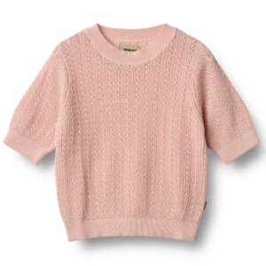 Organic Alva striktrøje (3 år/98 cm) - Wheat