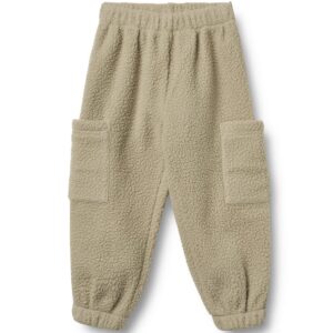 Recycled Suun fleecebukser (5 år/110 cm) - Wheat