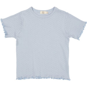 Organic pointelle t-shirt (2 år/92 cm) - Copenhagen Colors