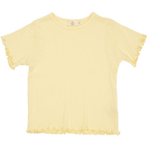 Organic pointelle t-shirt (4 år/104 cm) - Copenhagen Colors
