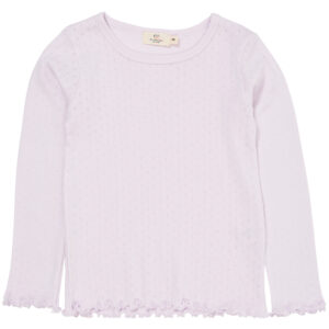 Organic pointelle bluse (6 år/116 cm) - Copenhagen Colors