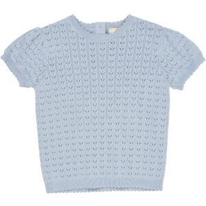 Organic pointelle t-shirt (5 år/110 cm) - Copenhagen Colors