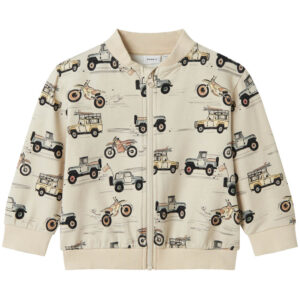 Organic NMMHekar zip trøje (6 år/116 cm) - Name it