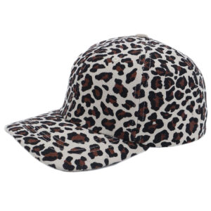 Organic Leopard cap (3-7 år) - Lil' Boo Copenhagen