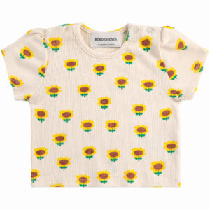 Sunflower t-shirt (18 mdr/86 cm) - Bobo Choses