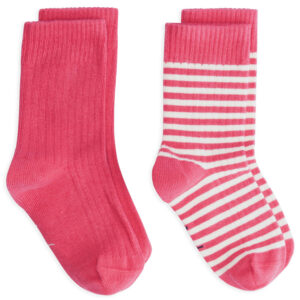 2-pak rib strømper (19-22) - Gray Label