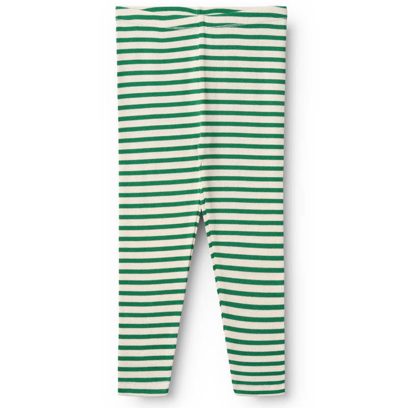 678a5152f1b7dFirenze_Green_Stripe_1 Firenze leggings - modal rib (18 mdr/86 cm) - House of Kids
