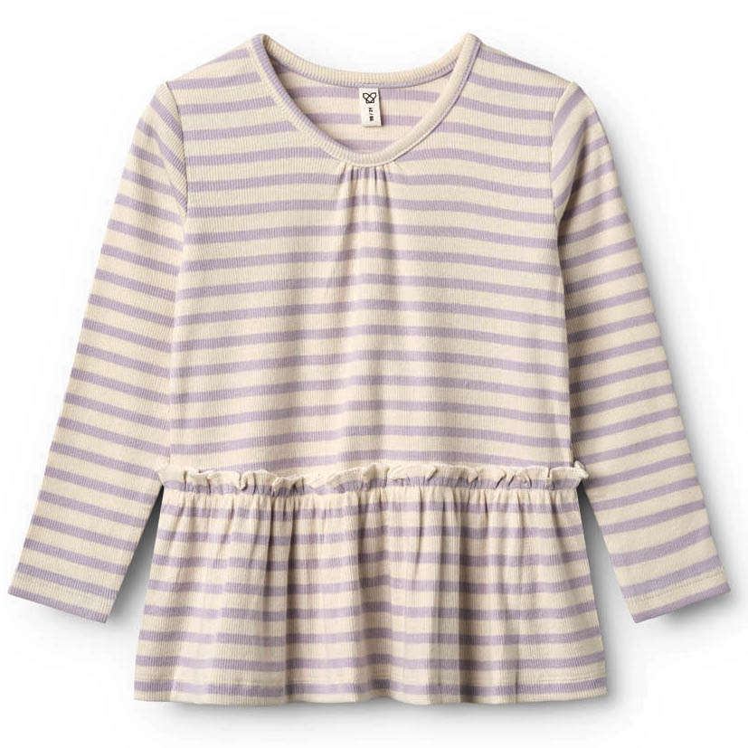 678a52d59b920Lucca_Lavender_Stripe_1 Lucca bluse - modal rib (18 mdr/86 cm) - House of Kids