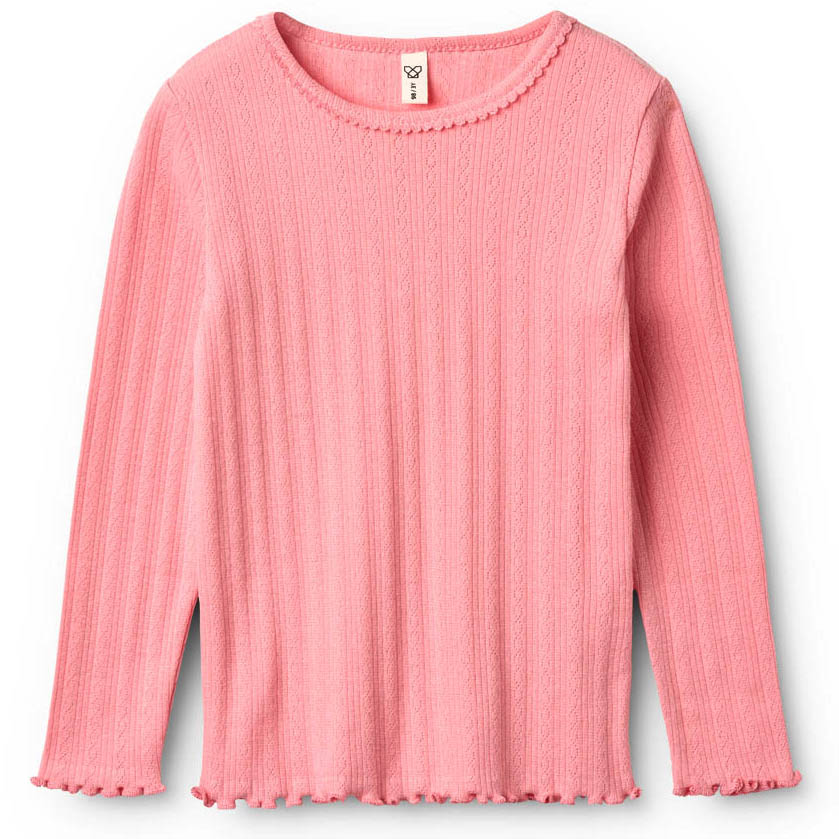 678a54e71e79eLleida_Rosa Lleida bluse - pointelle (18 mdr/86 cm) - House of Kids