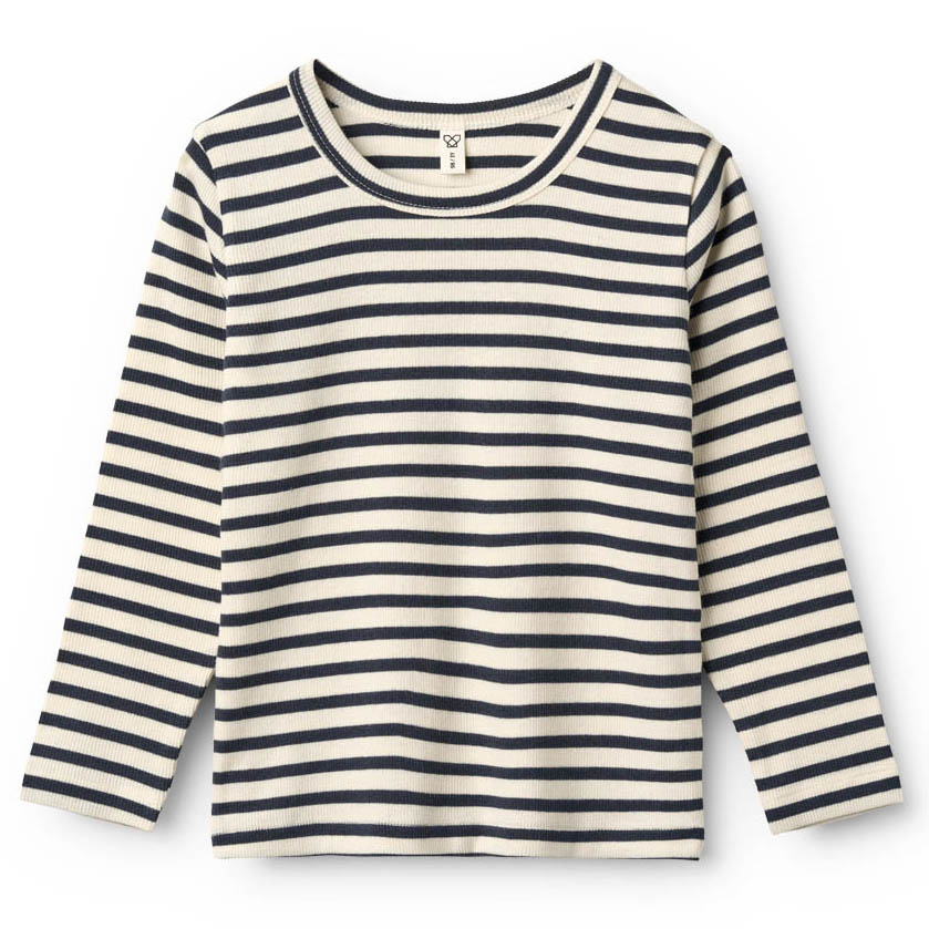 678a56cc2cb14Milano_Navy_Stripe_1 Milano bluse - modal rib (18 mdr/86 cm) - House of Kids