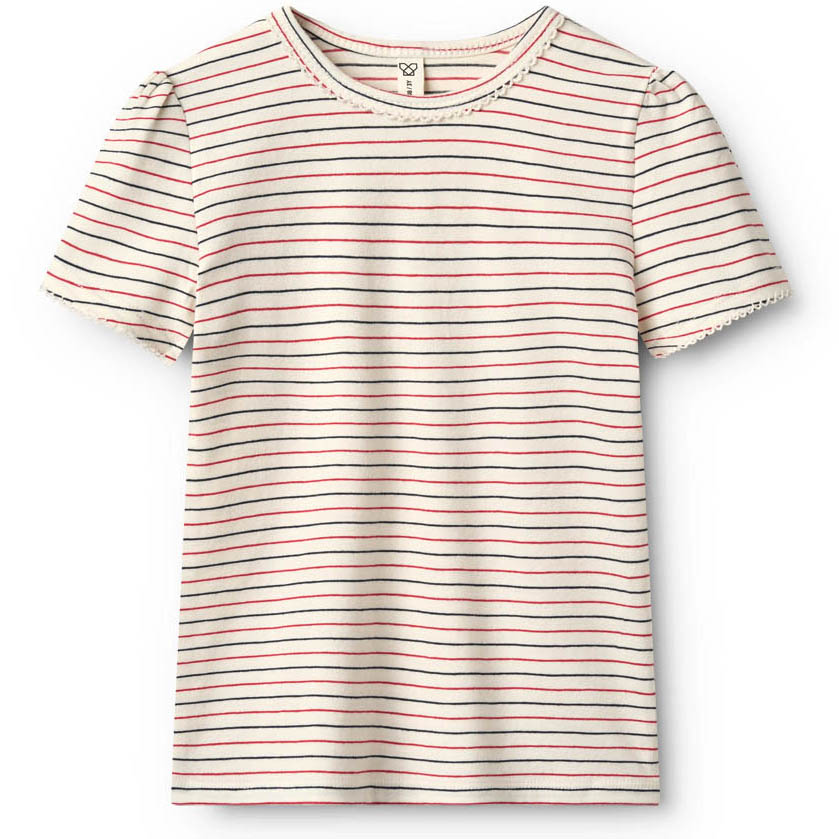 678a5b238fca1Malaga_Red_Pinestripe_Combo_1 Malaga t-shirt - jersey (2 år/92 cm) - House of Kids