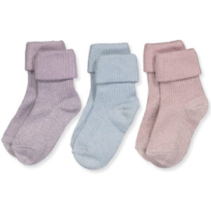 3-pak Ida glitter strømper (19-21) - Mp Denmark