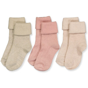 3-pak Ida glitter strømper (19-21) - Mp Denmark