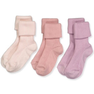 3-pak rib strømper (19-21) - Mp Denmark