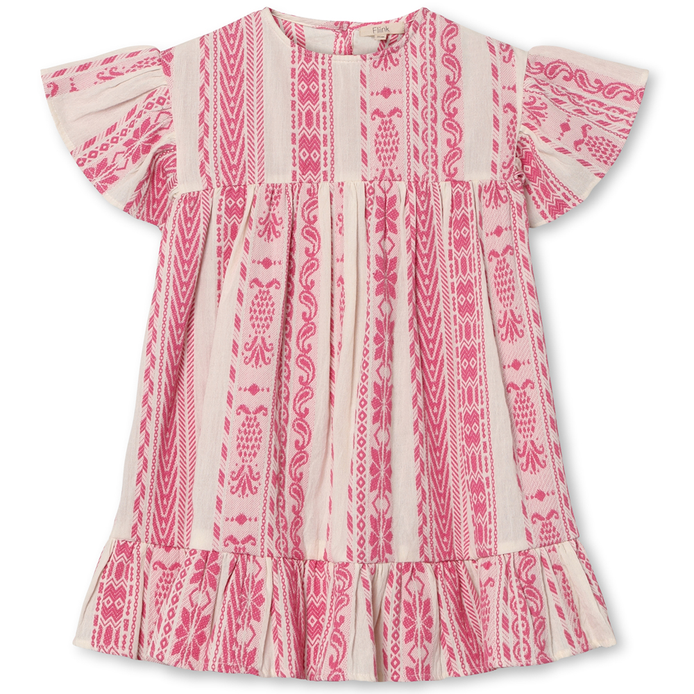 67ab4590ca093F1661_-_CLOUD_DANCER_PINK_STRIPE_-_Extra_2 Addie kjole (3 år/98 cm) - Fliink