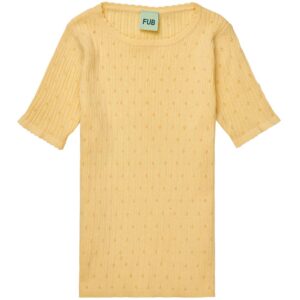 Organic pointelle t-shirt (110) - Fub