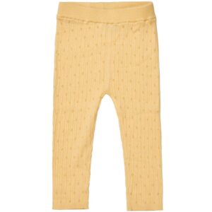 Organic pointelle leggings (6 mdr/68 cm) - Fub