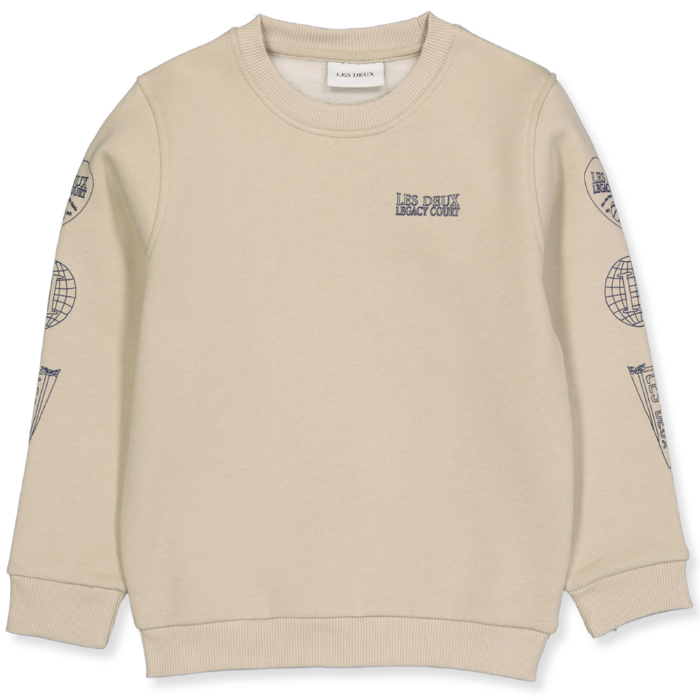 67c048ada8da9200102-sand_-2_Front_website Atlas sweatshirt (98-104 cm) - Les Deux