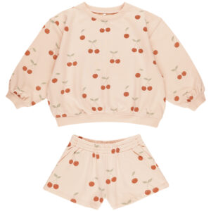 Cherries shortssæt (4-5 år) - Rylee + Cru