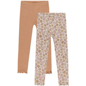2-pak rib leggings (2-3 år) - Rylee + Cru