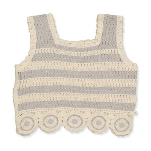 Organic NMFFauna vest (86-92 cm) - Lil' Atelier