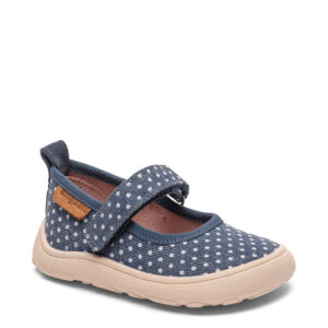 Navy dots barefoot hjemmesko (21) - Bisgaard
