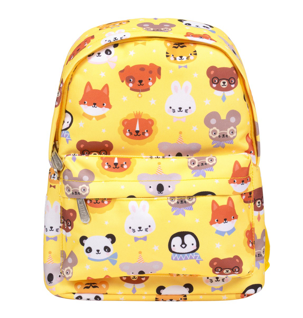 67ee6be1c6374BPAFYE85-LR-1-Little-backpack-Animal-friends Rygsæk - Animal Friends (One size) - A Little Lovely Company