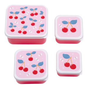 Frokost / snack boks sæt  (One size) - A Little Lovely Company