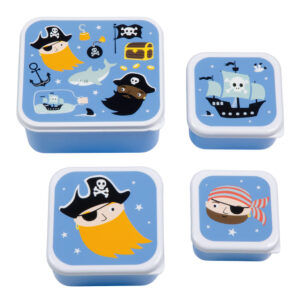 Frokost / snack boks sæt (One size) - A Little Lovely Company