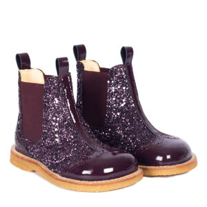 Glitter Chelsea støvler (27) - angulus