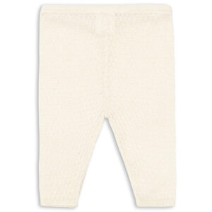 Organic Venti pointelle leggings (3 mdr/62 cm) - Fanga Fontana