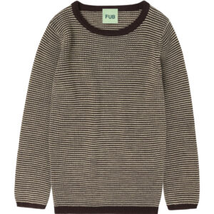 Merinould rib bluse (110) - Fub