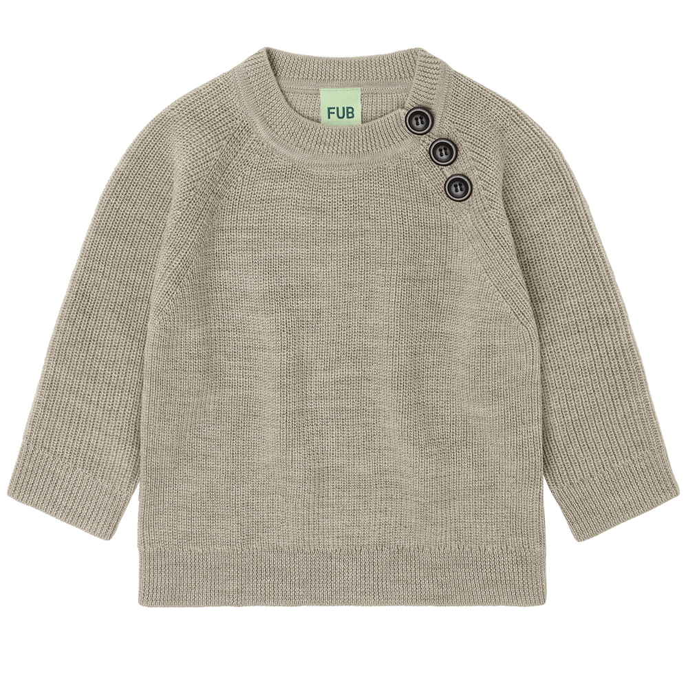 68077698121c55425_AW_Baby_Raglan_Sweater_oat_melange Merinould raglan striktrøje (18 mdr/86 cm) - Fub