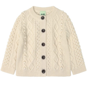 Merinould aran cardigan  (12 mdr/80 cm) - Fub