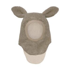 Uldfleece elefanthue - dobbeltlag (2-4 år) - Huttelihut