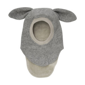 Uldfleece elefanthue - dobbeltlag (2-4 år) - Huttelihut