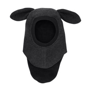 Uldfleece elefanthue - dobbeltlag (2-4 år) - Huttelihut