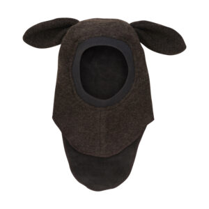 Uldfleece elefanthue - dobbeltlag (2-4 år) - Huttelihut