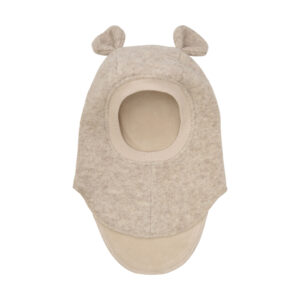 Uldfleece elefanthue - dobbeltlag (2-4 år) - Huttelihut
